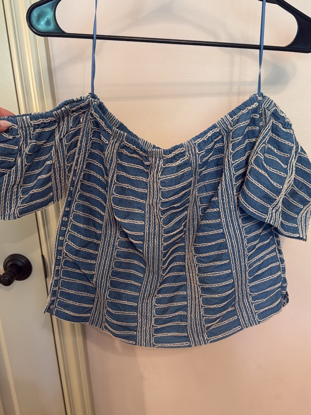 Off the shoulder top